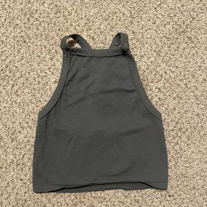 Grey Crop Tank